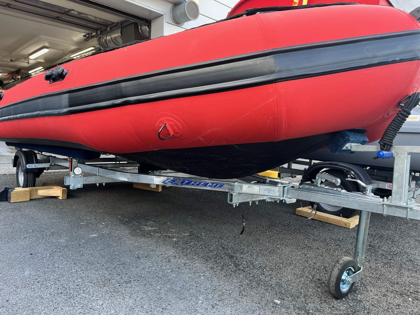 Gúmmíbátur linbotna Vanguard 485