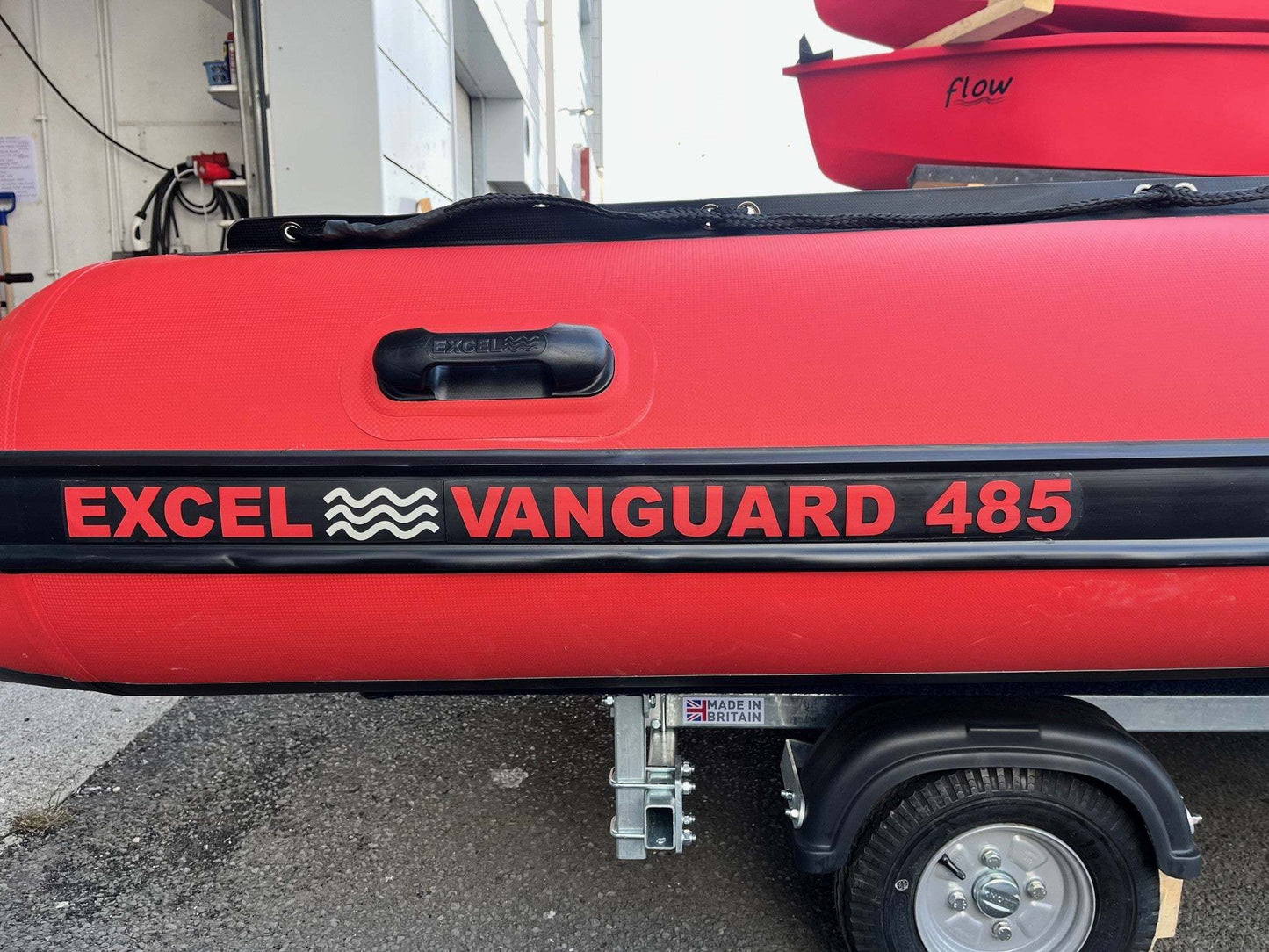 Gúmmíbátur linbotna Vanguard 485