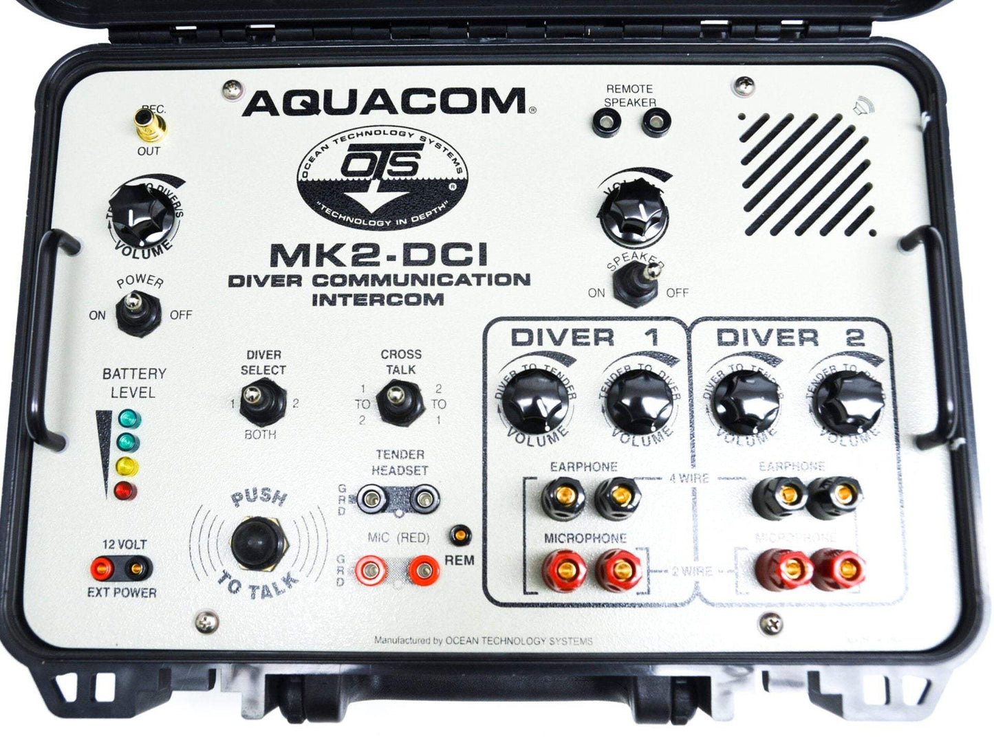 Yfirborðsstöð Aquacom MK2-DCI