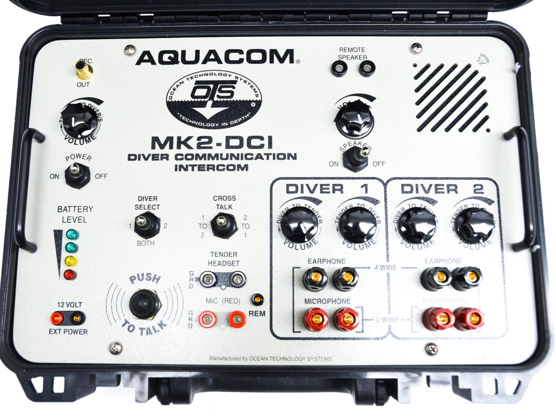 Yfirborðsstöð Aquacom MK2-DCI