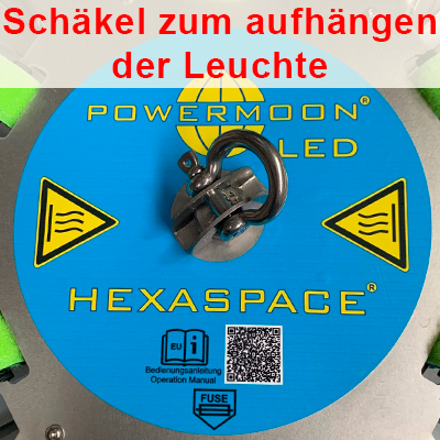Vinnuljós Hexaspace 900W