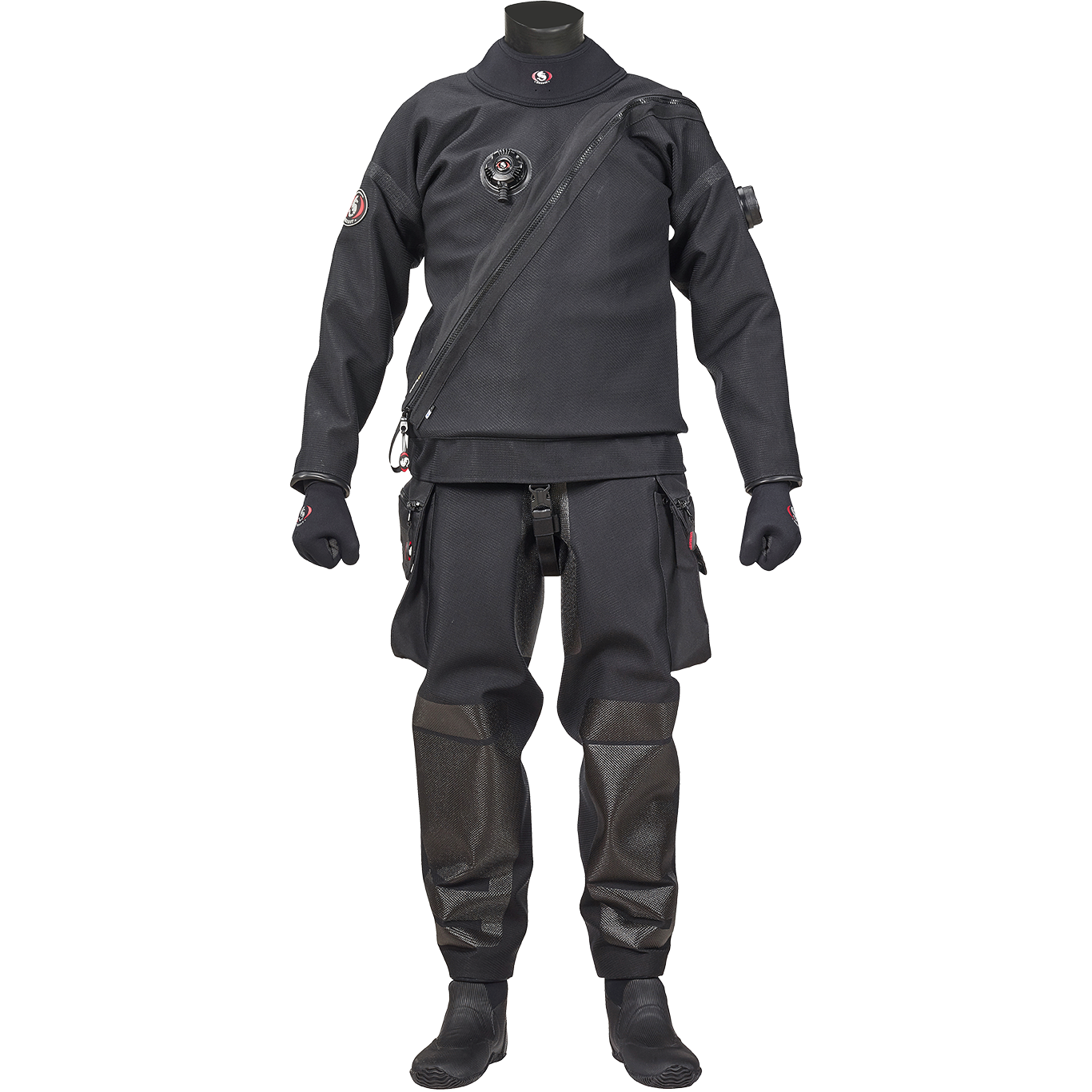 Þurrgalli Cordura FZ svartur