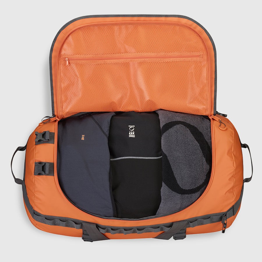 Taska Duffel Orange 60L