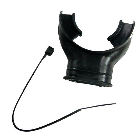 Munnstykki svart + strappi