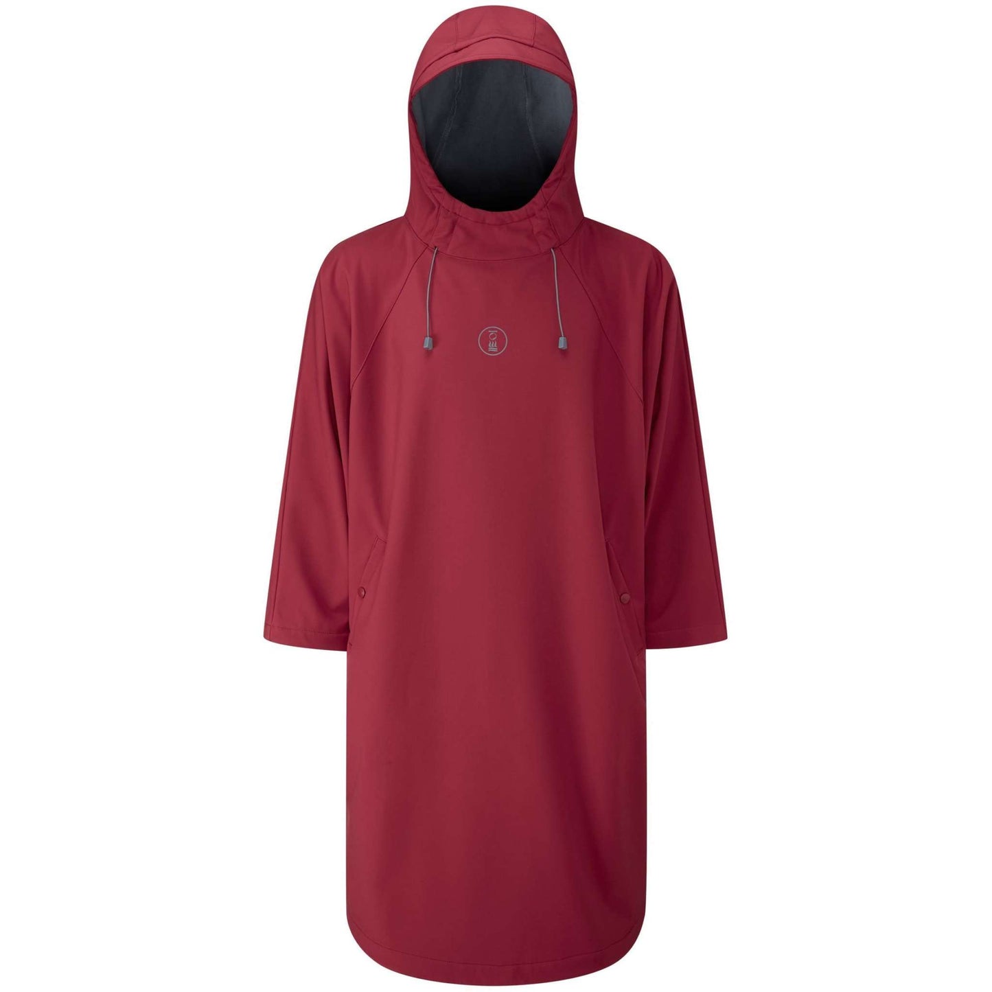 Kápa Storm PONCHO sjósund Poncho rautt